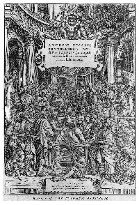 Frontispiece from: Andreas Vesalius