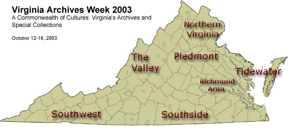 Virginia Archives Week 2003