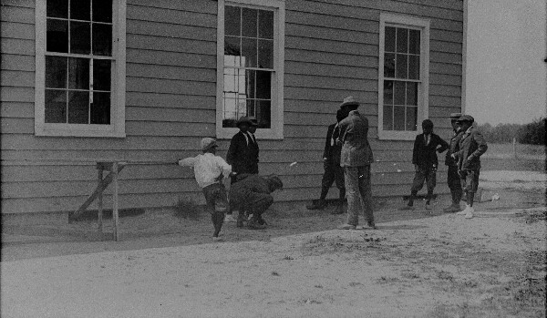 Shooting Marbles at the Caroline County Training School