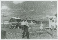 Vollyball on UVa Hospital Rooftop