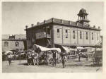 View of first city market building on Market Square in downtown Roanoke