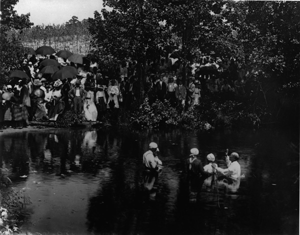 Baptism in the James River