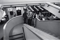 University of Virginia Law Library. Date: September 8, 1976. Photographer: Ed Roseberry. Citation: RG 107-06, Special Collections, University of Virginia Law Library.