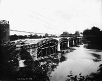 Mayo Bridge, Richmond. Date: August 22, 1912. Photographer: Huestis P. Cook. Citation: Cook Collection, Valentine Richmond History Center.