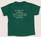 ERA T-Shirt (back). Virginia Equal Rights Ratification Council, Organization Records, Accession 31486, The Library of Virginia.