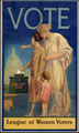 League of Women Voters Poster. Equal Suffrage League of Virginia Papers, Organization Records, Acc. 22002. The Library of Virginia. Date: 1920.
