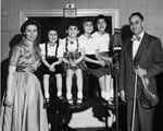 Al Zahlout family.  WRVA Radio Collection, Business Records, Accession 38210, The Library of Virginia.