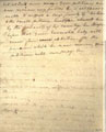 Affidavit of Richard Sandidge of Louisa County sworn before Henry Pendleton, justice of the peace, regarding a piece of lead taken from the arm of Edward Houchins. The piece of lead is included with the affidavit.  Jamestown Exhibit Papers, Affidavit. Accession 42098. State government records collection, The Library of Virginia. Date: December 3, 1818.