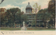 Main Building, ca. 1905, National Soldiers' Home, Hampton, VA Collection: VHA History Office, Veterans Health Administration, U.S. Department of Veterans Affairs