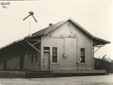 Chase City Railroad Depot Collection: The Library of Virginia, Richmond, Virginia