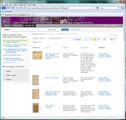 Historically Black Colleges & Universities Library Alliance screenshot Collection: Virginia State University