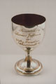 Dunglison silver cup Collection: Moore Health Sciences Library, University of Virginia, Charlottesville, Virginia