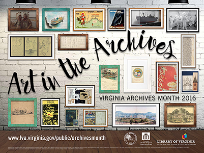 Image of Archives Month Poster