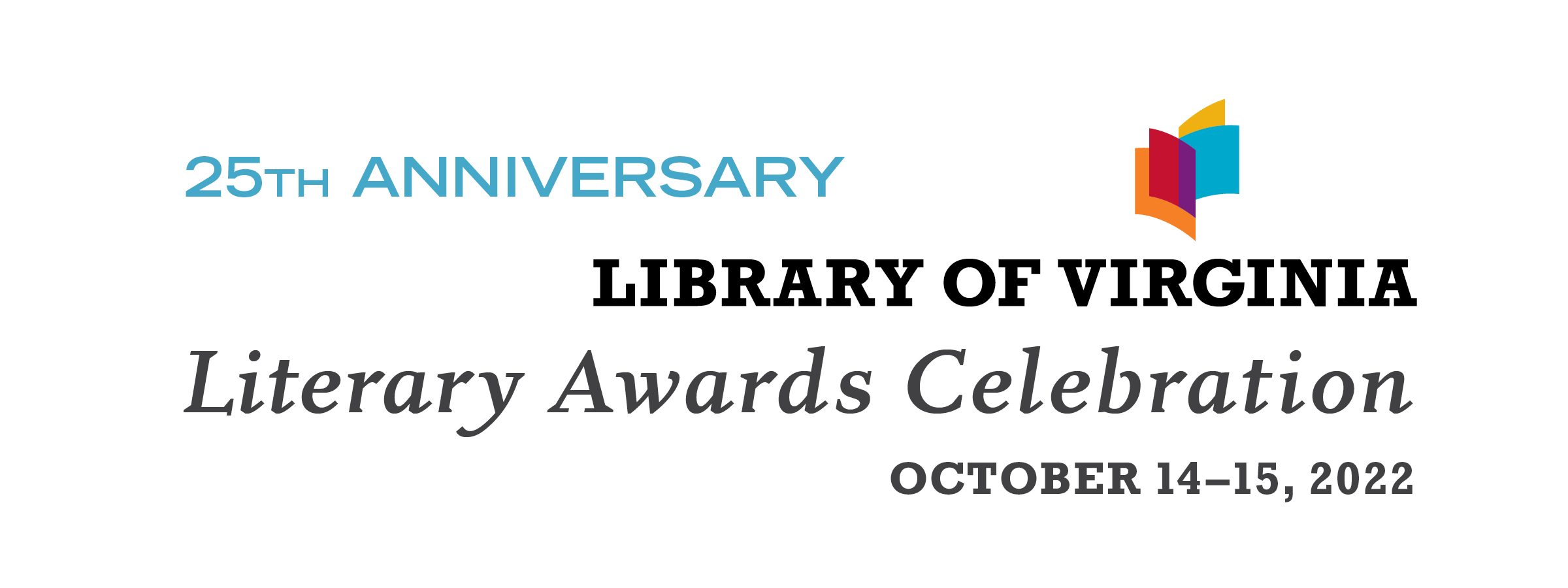 25th Anniversary Library of Virginia Literary awards Celebration October 14-15, 2022
