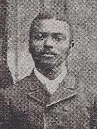 African American ma wearing late 19th century attire.
