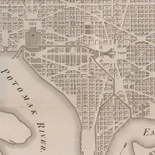 Map of Washington, DC
